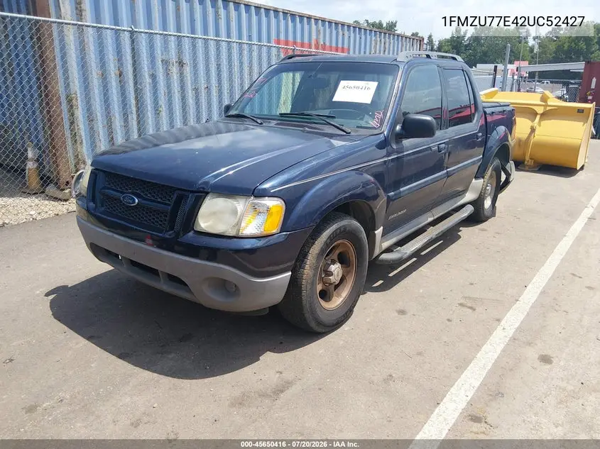 2002 Ford Explorer Sport Trac VIN: 1FMZU77E42UC52427 Lot: 45650416