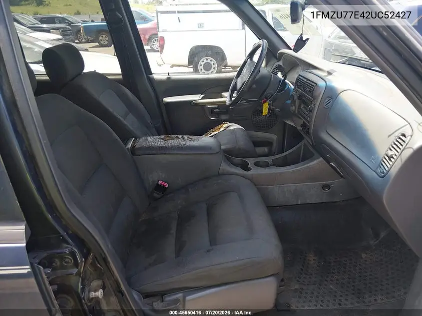 2002 Ford Explorer Sport Trac VIN: 1FMZU77E42UC52427 Lot: 45650416