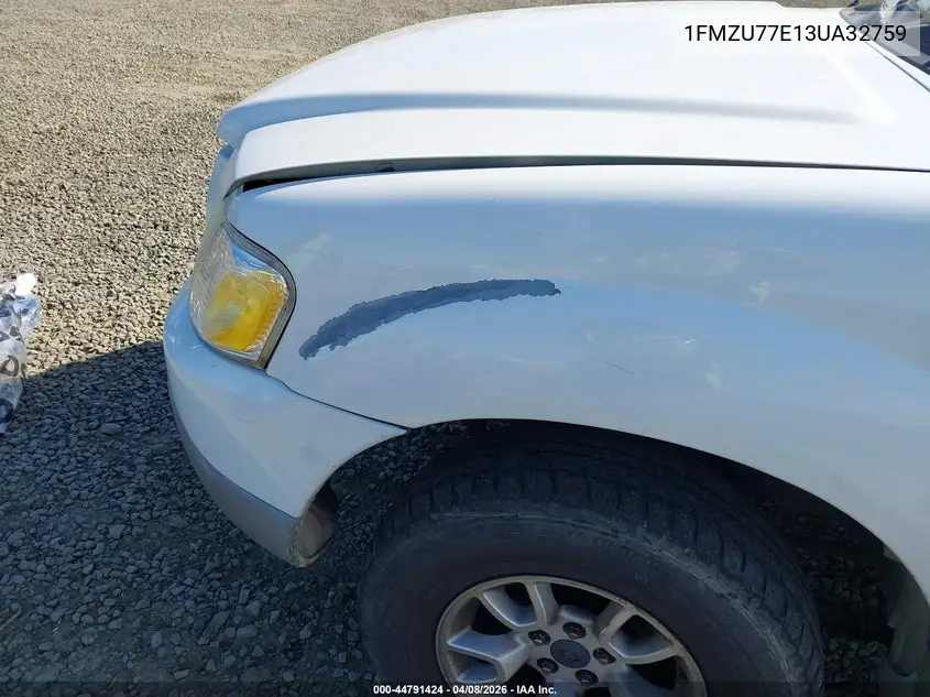 2003 Ford Explorer Sport Trac Xls/Xlt VIN: 1FMZU77E13UA32759 Lot: 44791424