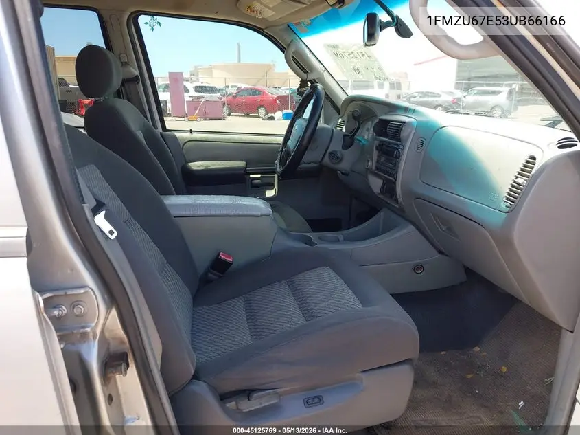 2003 Ford Explorer Sport Trac Xls/Xlt VIN: 1FMZU67E53UB66166 Lot: 45125769