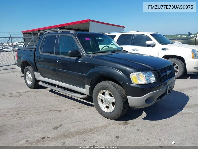 2003 Ford Explorer Sport Trac Xls/Xlt VIN: 1FMZU77E73UA59075 Lot: 45532321