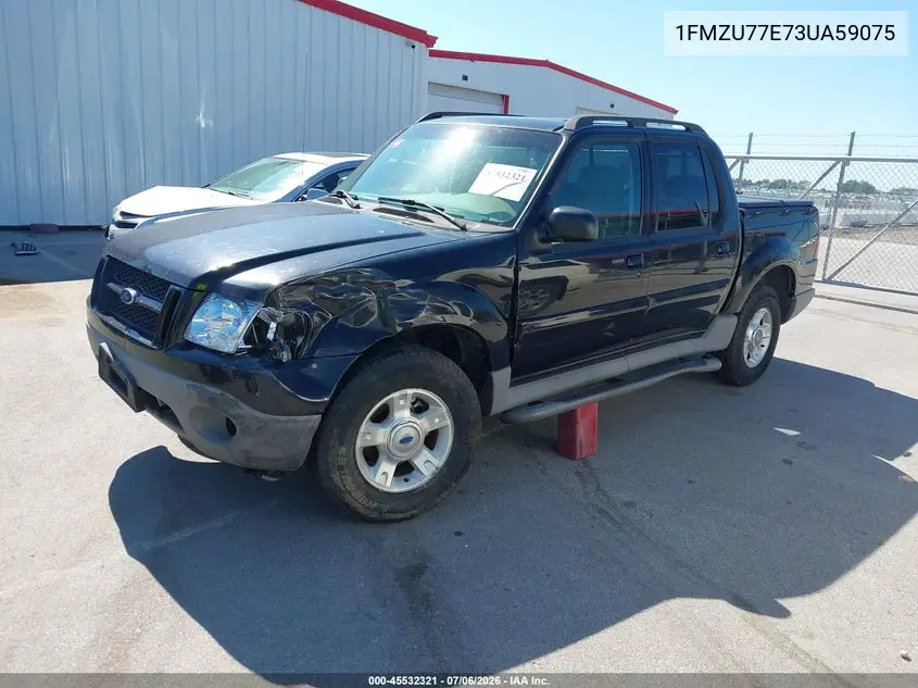 2003 Ford Explorer Sport Trac Xls/Xlt VIN: 1FMZU77E73UA59075 Lot: 45532321