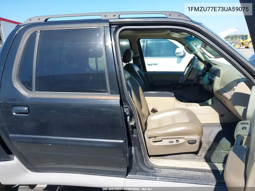 2003 Ford Explorer Sport Trac Xls/Xlt VIN: 1FMZU77E73UA59075 Lot: 45532321