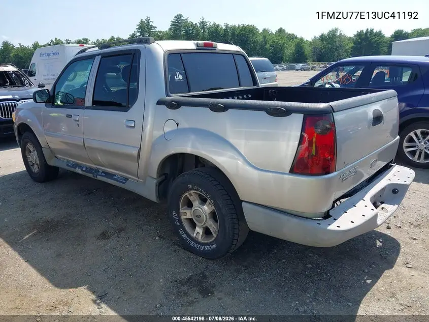 2003 Ford Explorer Sport Trac Xls/Xlt VIN: 1FMZU77E13UC41192 Lot: 45542198