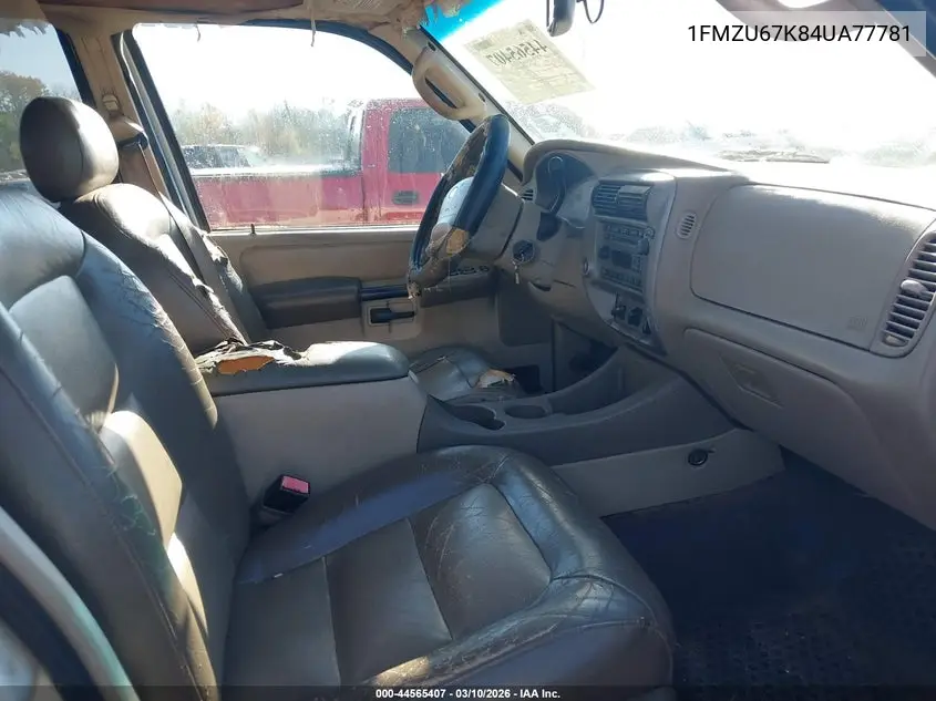 2004 Ford Explorer Sport Trac Adrenalin/Xls/Xlt VIN: 1FMZU67K84UA77781 Lot: 44565407