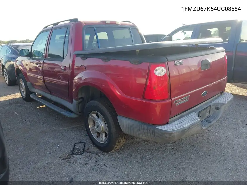 2004 Ford Explorer Sport Trac Adrenalin/Xls/Xlt VIN: 1FMZU67K54UC08584 Lot: 45222897