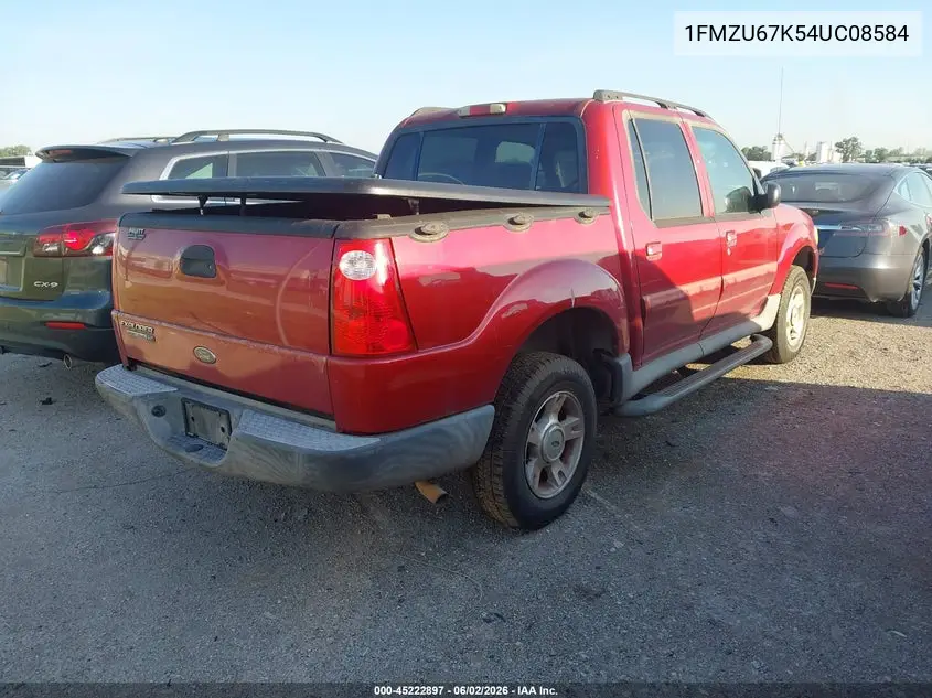 2004 Ford Explorer Sport Trac Adrenalin/Xls/Xlt VIN: 1FMZU67K54UC08584 Lot: 45222897