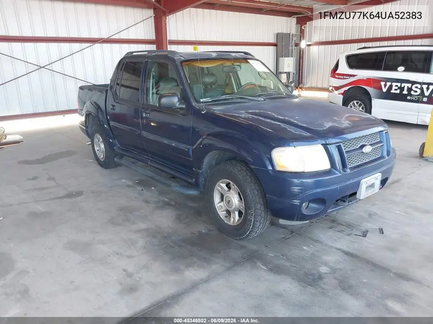 2004 Ford Explorer Sport Trac Adrenalin/Xls/Xlt VIN: 1FMZU77K64UA52383 Lot: 45346802