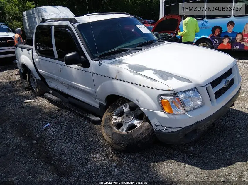 2004 Ford Explorer Sport Trac Adrenalin/Xls/Xlt VIN: 1FMZU77K94UB23737 Lot: 45443208