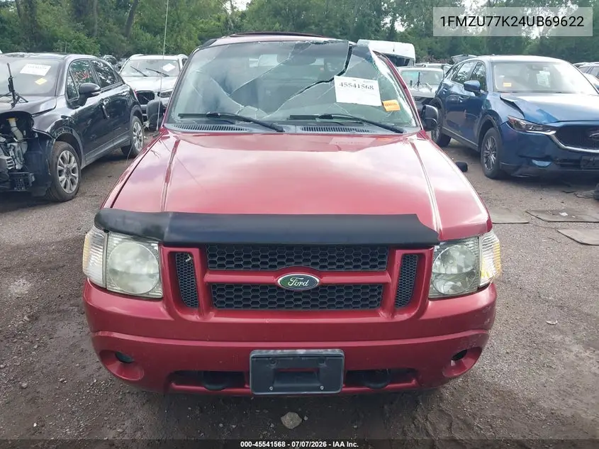 2004 Ford Explorer Sport Trac Adrenalin/Xls/Xlt VIN: 1FMZU77K24UB69622 Lot: 45541568