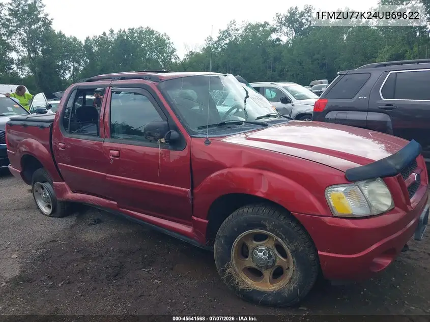 2004 Ford Explorer Sport Trac Adrenalin/Xls/Xlt VIN: 1FMZU77K24UB69622 Lot: 45541568