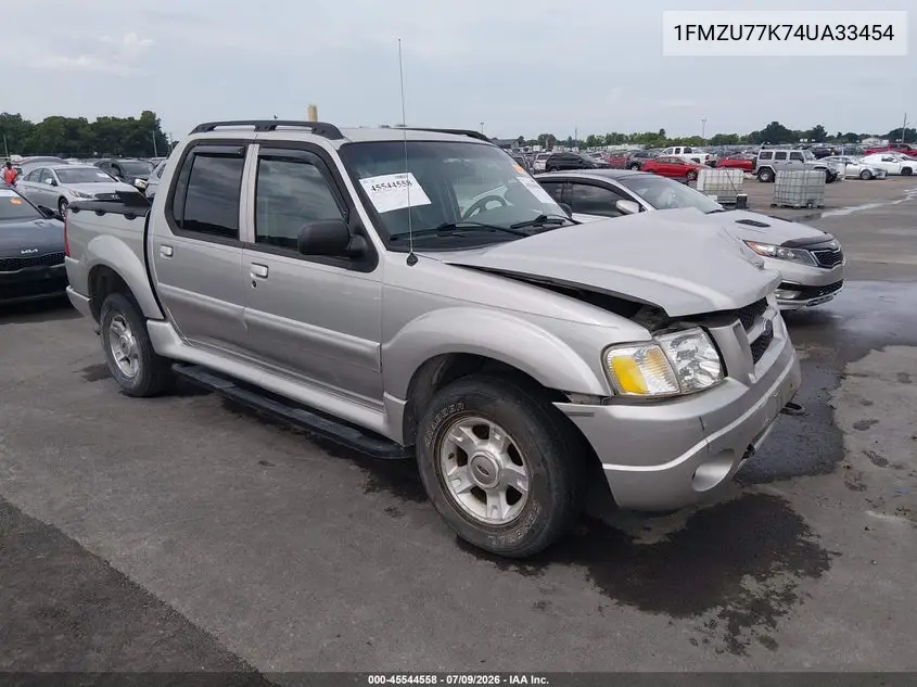 2004 Ford Explorer Sport Trac Adrenalin/Xls/Xlt VIN: 1FMZU77K74UA33454 Lot: 45544558