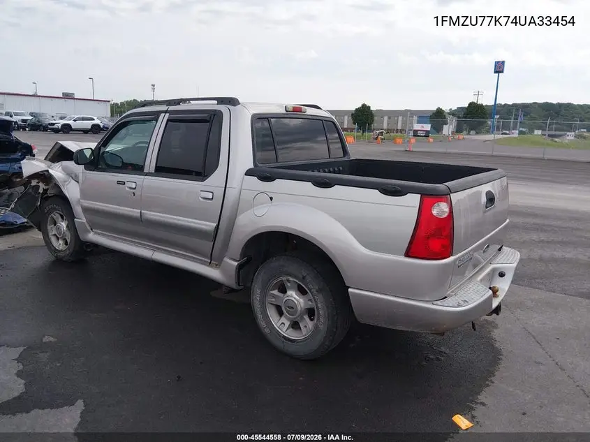 2004 Ford Explorer Sport Trac Adrenalin/Xls/Xlt VIN: 1FMZU77K74UA33454 Lot: 45544558