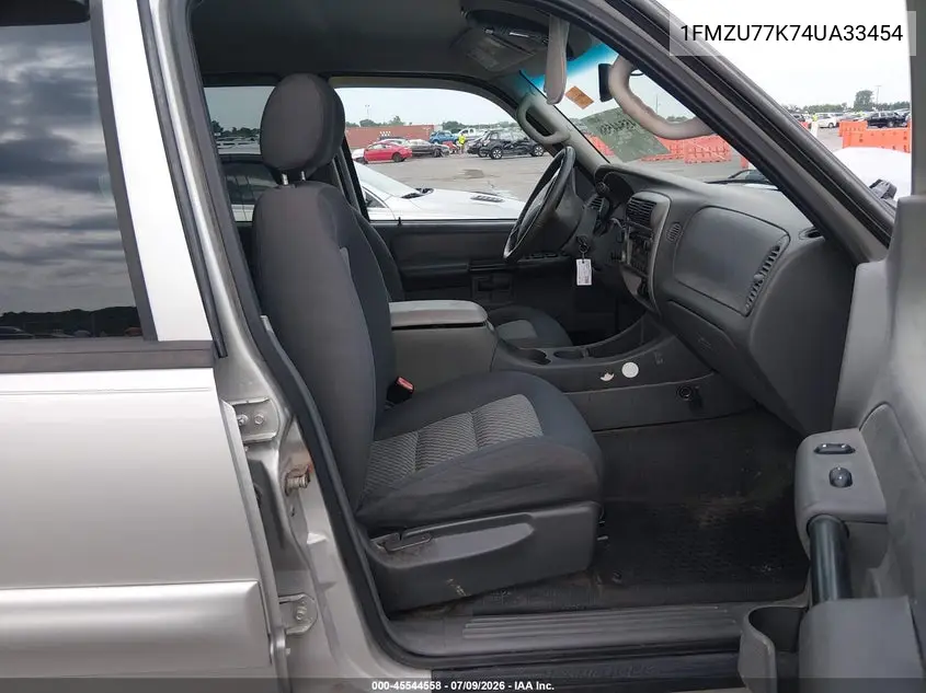 2004 Ford Explorer Sport Trac Adrenalin/Xls/Xlt VIN: 1FMZU77K74UA33454 Lot: 45544558