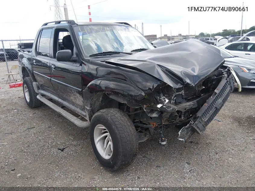 2004 Ford Explorer Sport Trac Adrenalin/Xls/Xlt VIN: 1FMZU77K74UB90661 Lot: 45544579