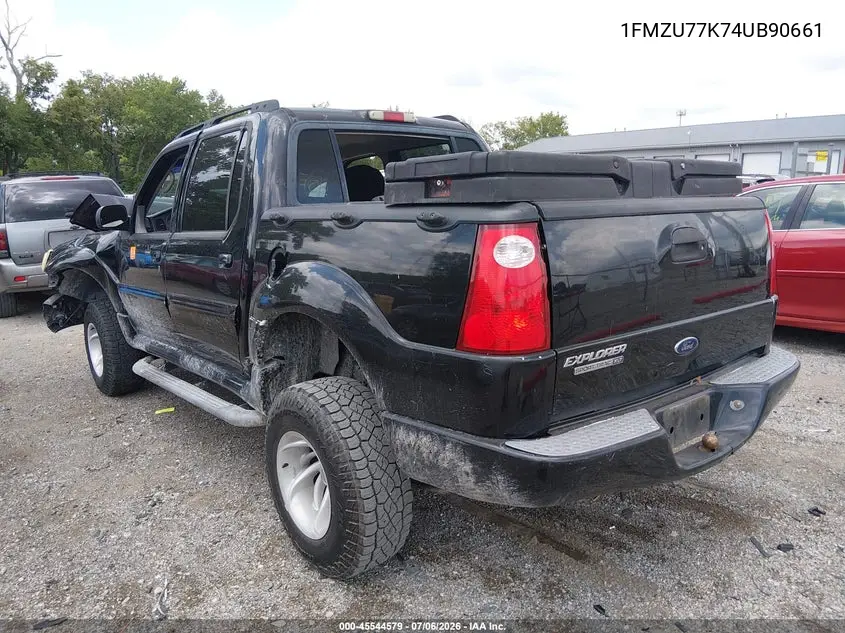2004 Ford Explorer Sport Trac Adrenalin/Xls/Xlt VIN: 1FMZU77K74UB90661 Lot: 45544579