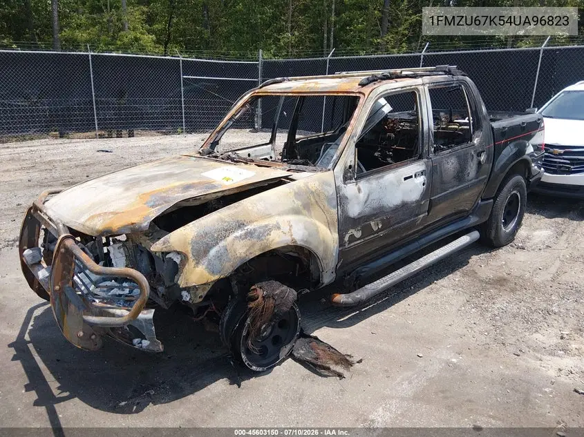 2004 Ford Explorer Sport Trac Adrenalin/Xls/Xlt VIN: 1FMZU67K54UA96823 Lot: 45603150