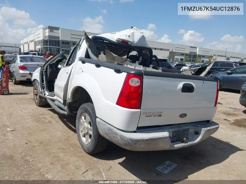 2004 Ford Explorer Sport Trac Adrenalin/Xls/Xlt VIN: 1FMZU67K54UC12876 Lot: 45613408