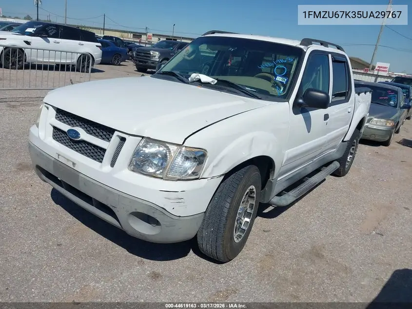 2005 Ford Explorer Sport Trac Adrenalin/Xls/Xlt VIN: 1FMZU67K35UA29767 Lot: 44619163