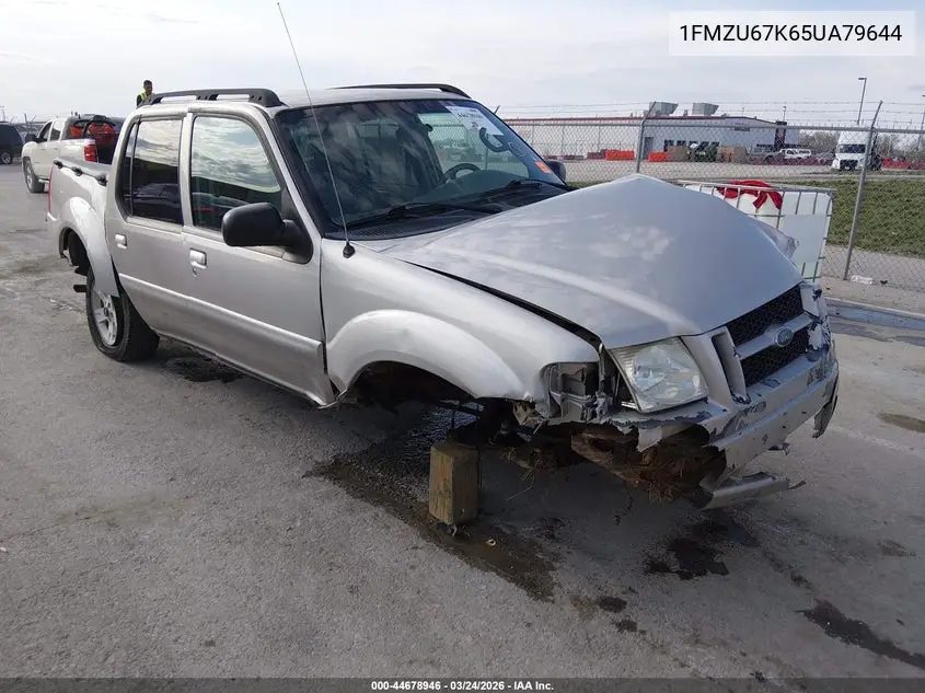 2005 Ford Explorer Sport Trac Adrenalin/Xls/Xlt VIN: 1FMZU67K65UA79644 Lot: 44678946