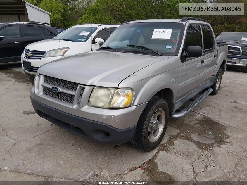 2005 Ford Explorer Sport Trac Adrenalin/Xls/Xlt VIN: 1FMZU67K35UA08045 Lot: 44709545