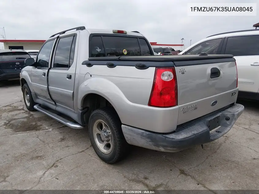 2005 Ford Explorer Sport Trac Adrenalin/Xls/Xlt VIN: 1FMZU67K35UA08045 Lot: 44709545