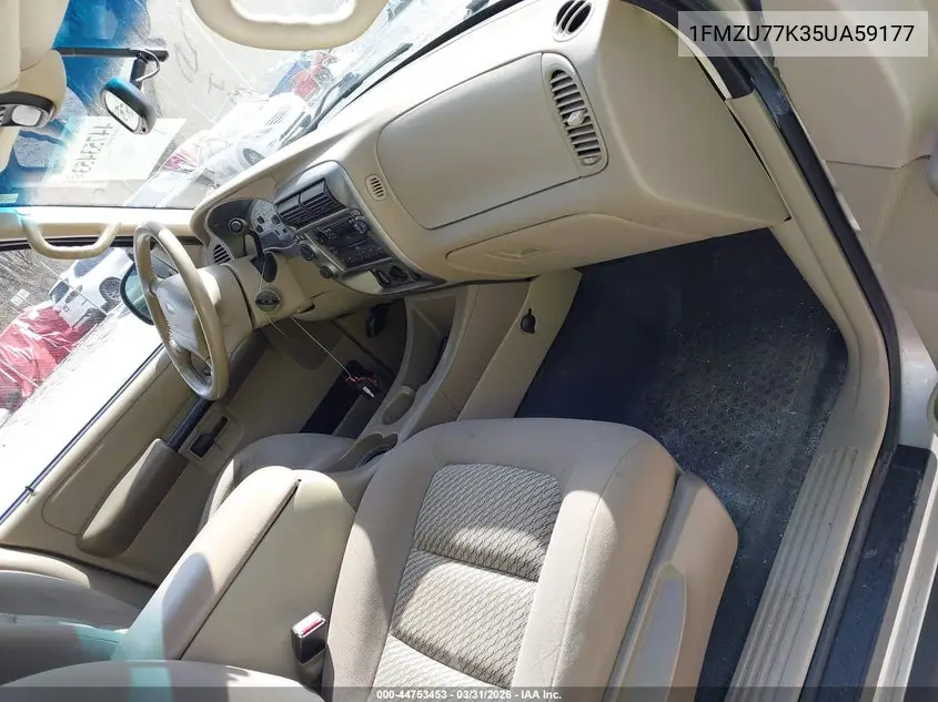 2005 Ford Explorer Sport Trac Adrenalin/Xls/Xlt VIN: 1FMZU77K35UA59177 Lot: 44753453