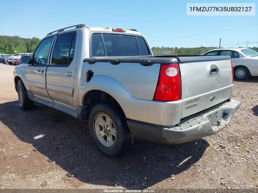 2005 Ford Explorer Sport Trac Adrenalin/Xls/Xlt VIN: 1FMZU77K35UB32127 Lot: 44865140