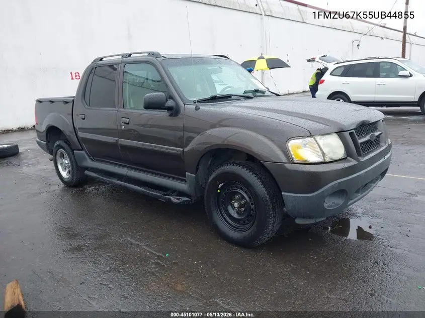 2005 Ford Explorer Sport Trac Adrenalin/Xls/Xlt VIN: 1FMZU67K55UB44855 Lot: 45101077