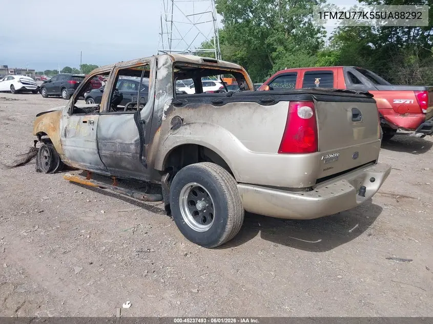 2005 Ford Explorer Sport Trac Adrenalin/Xls/Xlt VIN: 1FMZU77K55UA88292 Lot: 45237493
