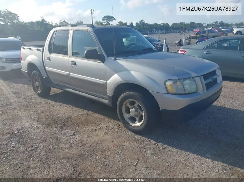 2005 Ford Explorer Sport Trac Adrenalin/Xls/Xlt VIN: 1FMZU67K25UA78927 Lot: 45277624