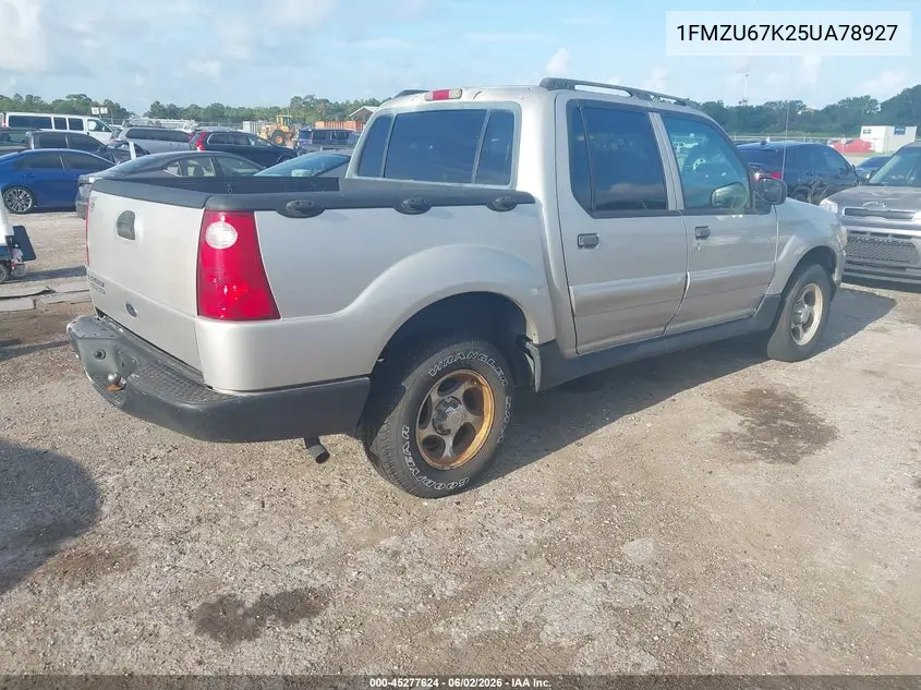 2005 Ford Explorer Sport Trac Adrenalin/Xls/Xlt VIN: 1FMZU67K25UA78927 Lot: 45277624