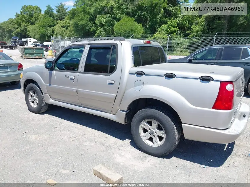 2005 Ford Explorer Sport Trac Adrenalin/Xls/Xlt VIN: 1FMZU77K45UA46969 Lot: 45382219