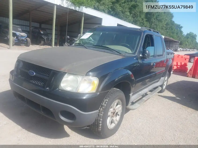 2005 Ford Explorer Sport Trac Adrenalin/Xls/Xlt VIN: 1FMZU77K55UA79849 Lot: 45432772