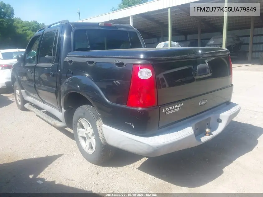 2005 Ford Explorer Sport Trac Adrenalin/Xls/Xlt VIN: 1FMZU77K55UA79849 Lot: 45432772