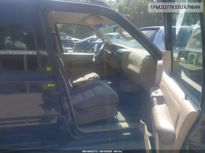 2005 Ford Explorer Sport Trac Adrenalin/Xls/Xlt VIN: 1FMZU77K55UA79849 Lot: 45432772