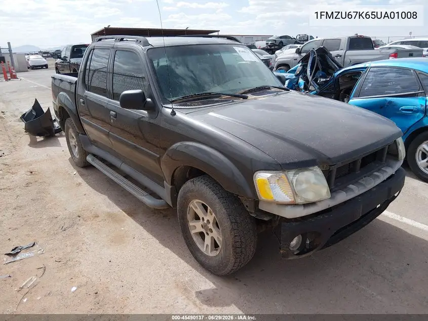 2005 Ford Explorer Sport Trac Adrenalin/Xls/Xlt VIN: 1FMZU67K65UA01008 Lot: 45490137