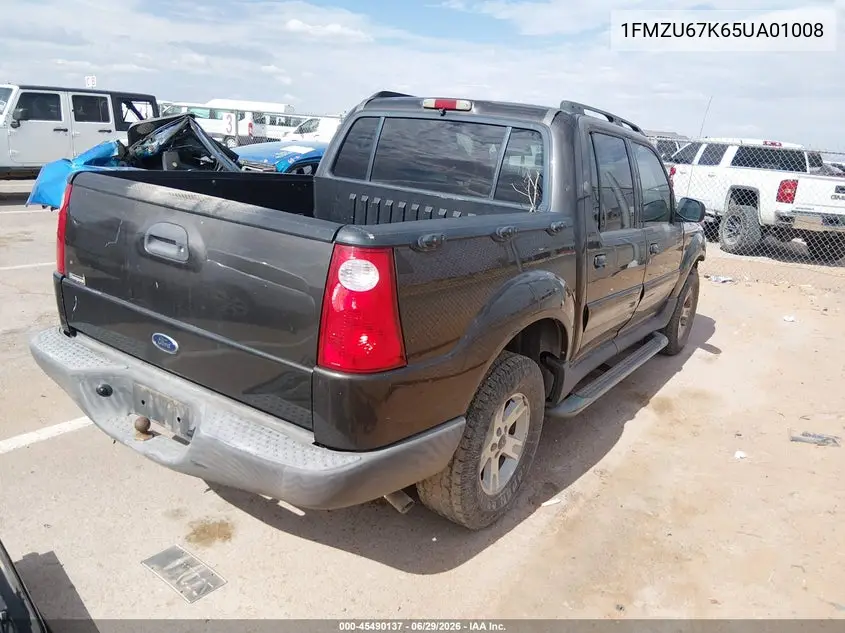 2005 Ford Explorer Sport Trac Adrenalin/Xls/Xlt VIN: 1FMZU67K65UA01008 Lot: 45490137