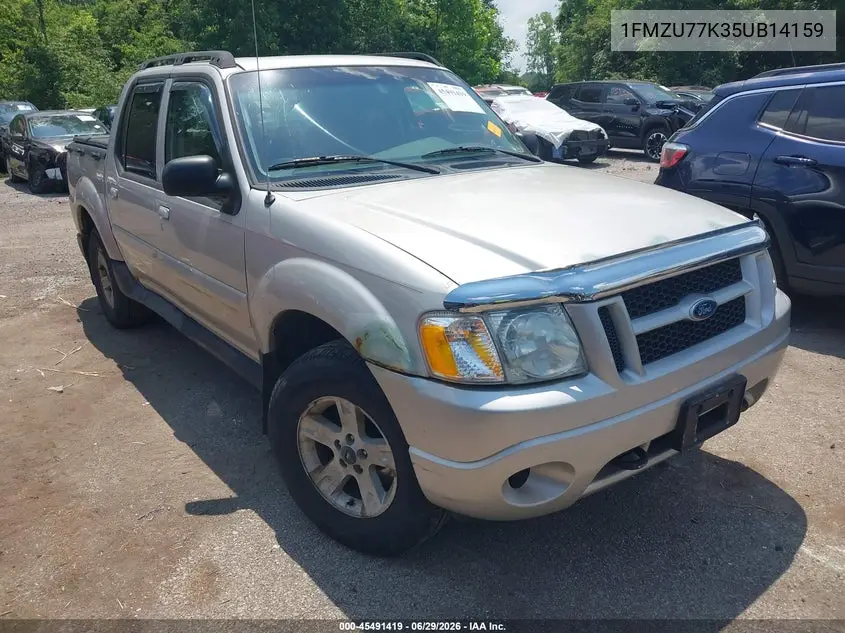 2005 Ford Explorer Sport Trac Adrenalin/Xls/Xlt VIN: 1FMZU77K35UB14159 Lot: 45491419