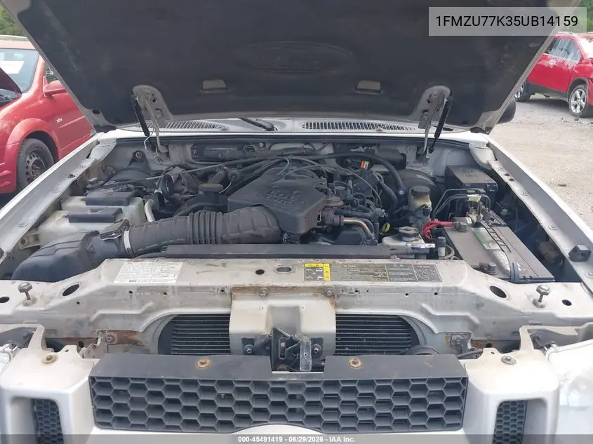 2005 Ford Explorer Sport Trac Adrenalin/Xls/Xlt VIN: 1FMZU77K35UB14159 Lot: 45491419