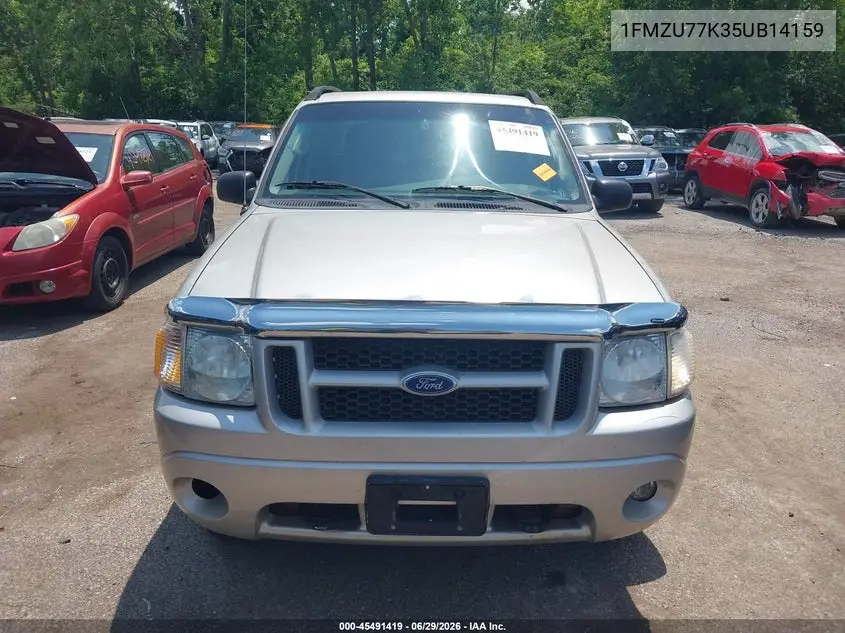 2005 Ford Explorer Sport Trac Adrenalin/Xls/Xlt VIN: 1FMZU77K35UB14159 Lot: 45491419