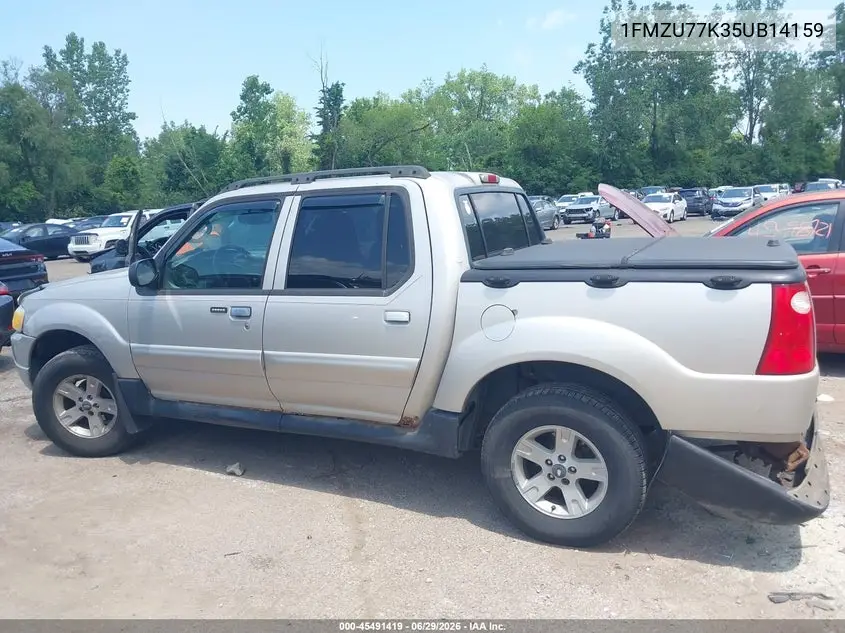 2005 Ford Explorer Sport Trac Adrenalin/Xls/Xlt VIN: 1FMZU77K35UB14159 Lot: 45491419
