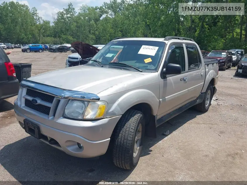 2005 Ford Explorer Sport Trac Adrenalin/Xls/Xlt VIN: 1FMZU77K35UB14159 Lot: 45491419