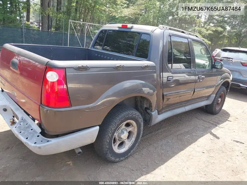 2005 Ford Explorer Sport Trac Adrenalin/Xls/Xlt VIN: 1FMZU67K65UA87484 Lot: 45500893