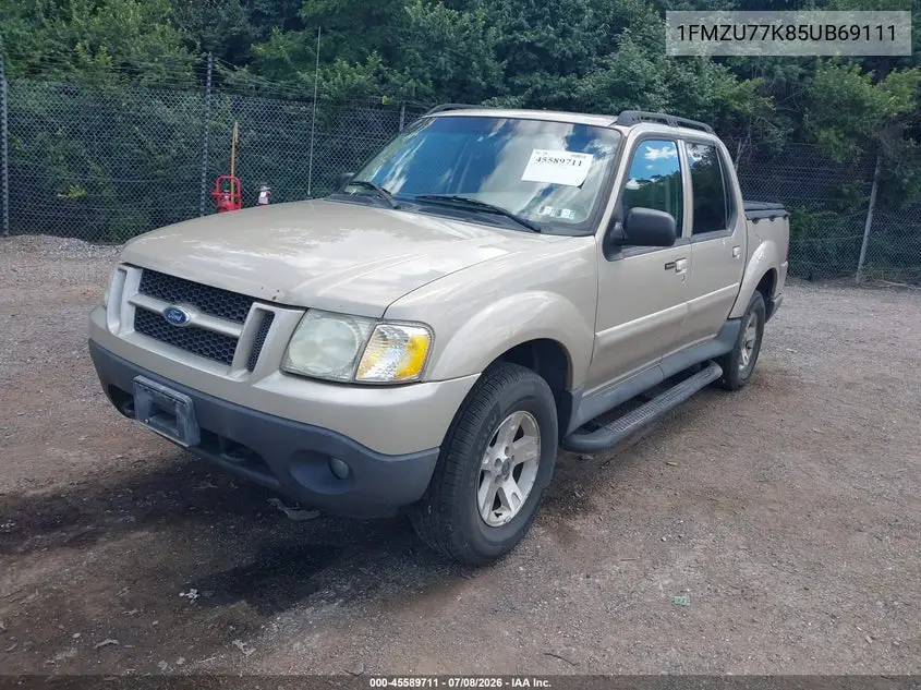 2005 Ford Explorer Sport Trac Adrenalin/Xls/Xlt VIN: 1FMZU77K85UB69111 Lot: 45589711