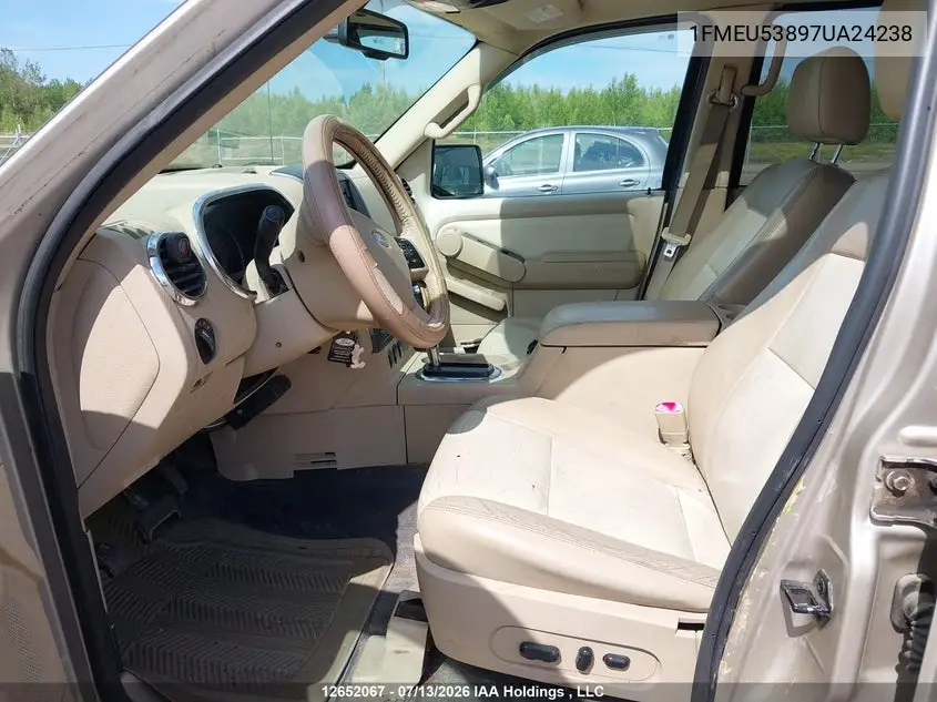 2007 Ford Explorer Sport Trac Limited VIN: 1FMEU53897UA24238 Lot: 12652067
