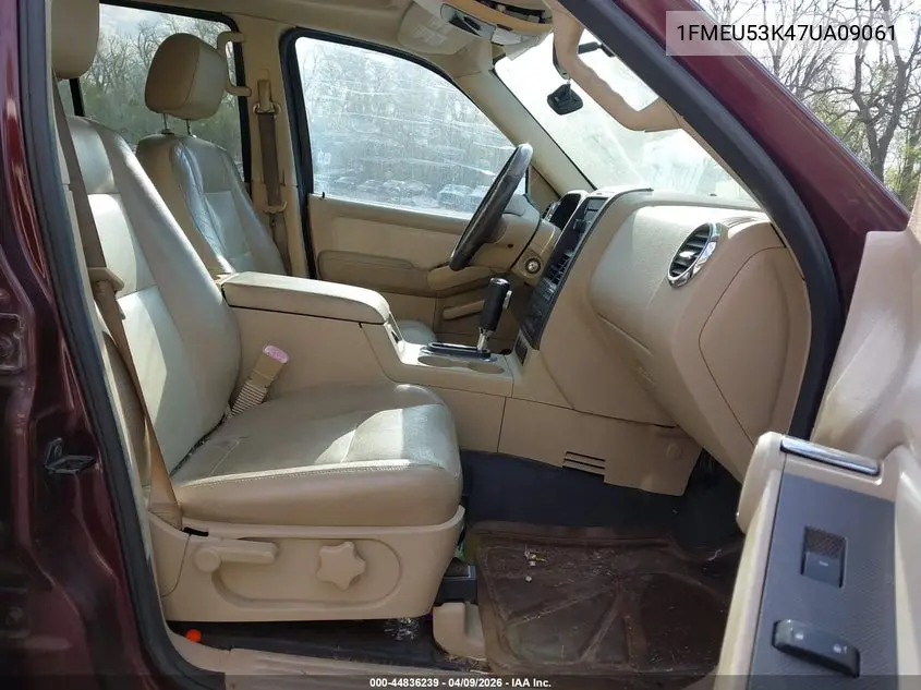 2007 Ford Explorer Sport Trac Limited VIN: 1FMEU53K47UA09061 Lot: 44836239