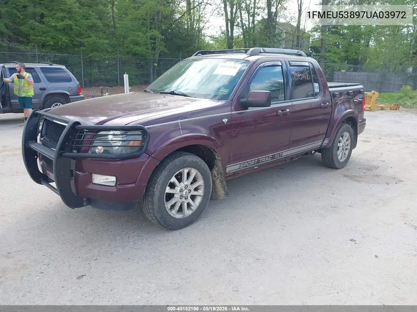 2007 Ford Explorer Sport Trac Limited VIN: 1FMEU53897UA03972 Lot: 45152196