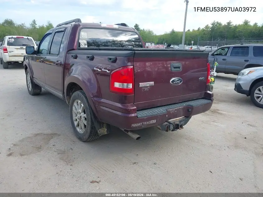 2007 Ford Explorer Sport Trac Limited VIN: 1FMEU53897UA03972 Lot: 45152196