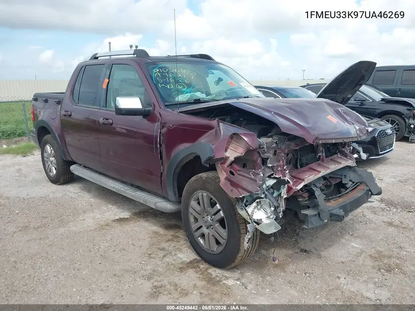 2007 Ford Explorer Sport Trac Limited VIN: 1FMEU33K97UA46269 Lot: 45249442